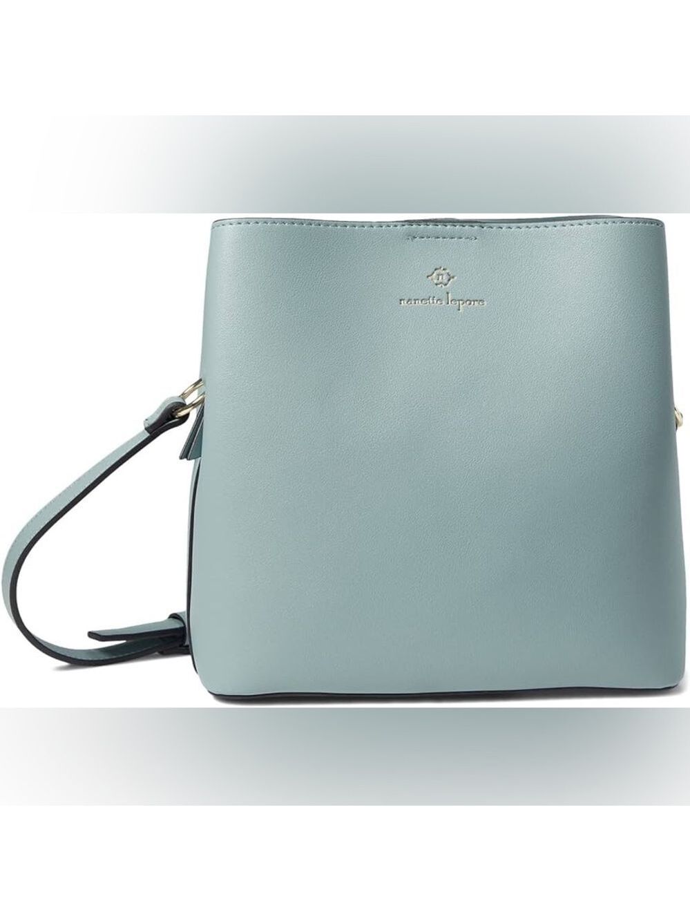 The Nanette Lepore Colleen Smooth Triple Section Bucket Bag